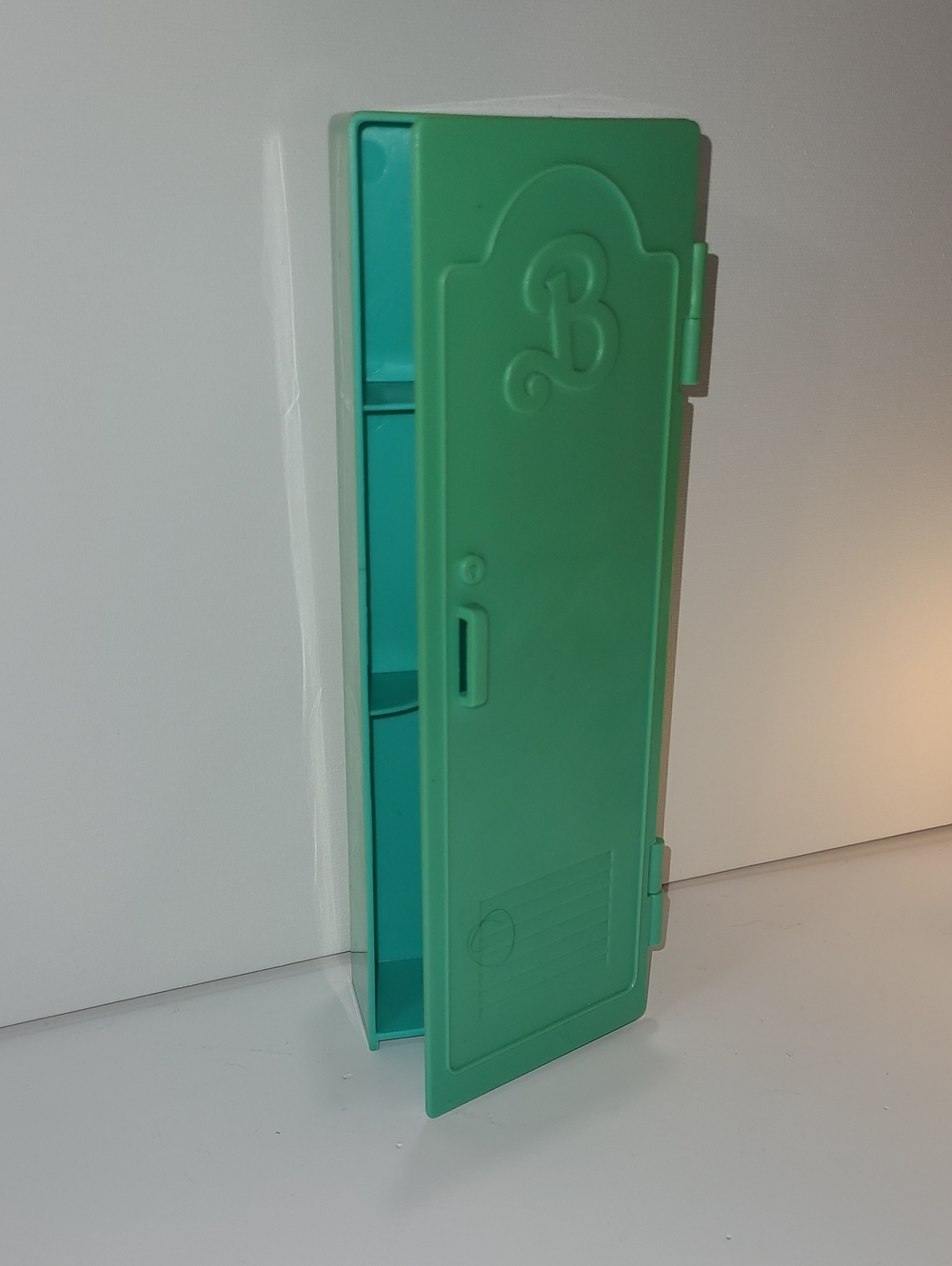 Vintage 1991 Barbie Teal Green School Looker Doll Furniture Arco,Mattel